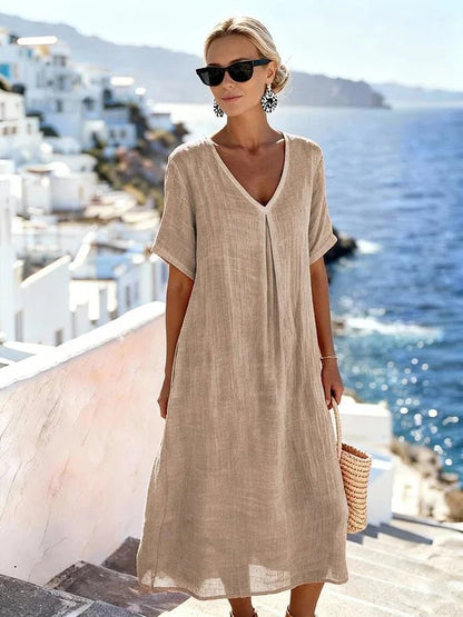 Carolina | Vestido largo holgado - Ebora Store