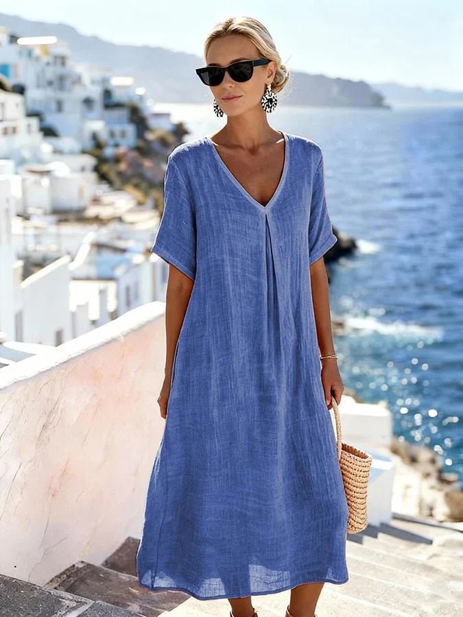 Carolina | Vestido largo holgado - Ebora Store