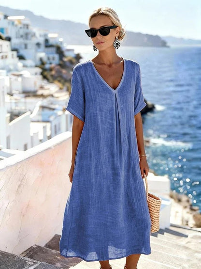 Carolina | Vestido largo holgado - Ebora Store