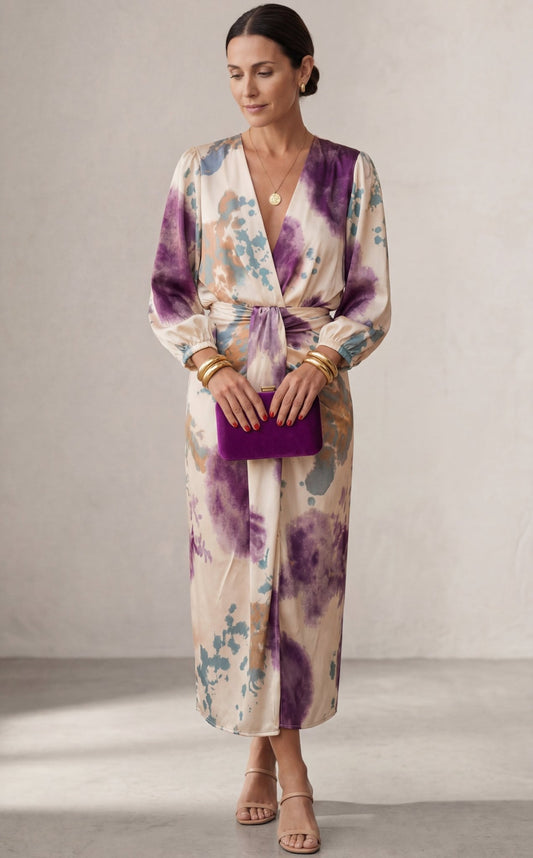 Valeria | Vestido Escote V - Ebora Store