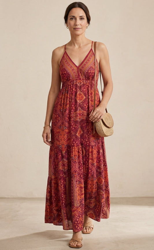 Saira | Vestido Floral - Ebora Store