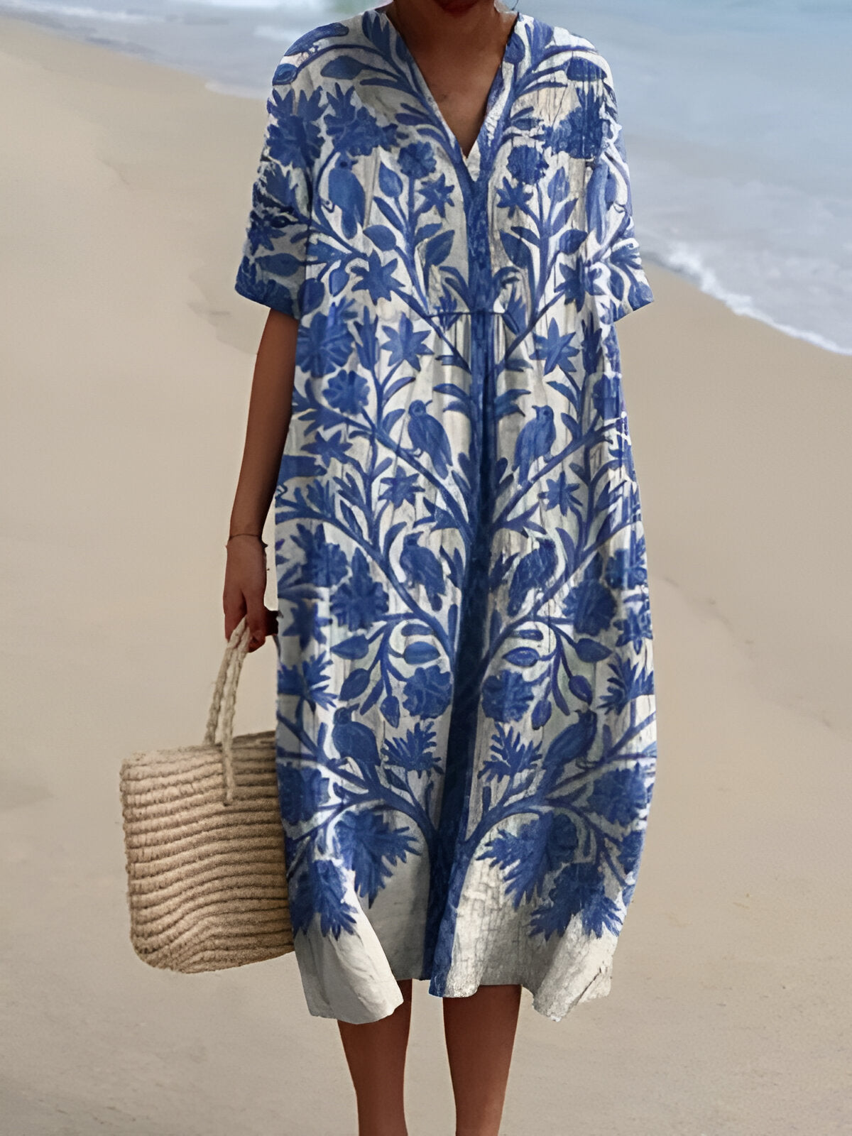 Fenna™ | Vestido Impreso Brisa de Verano