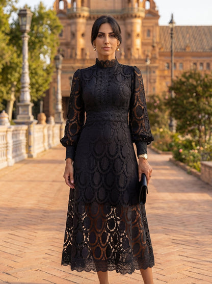 Carmona | Vestido de encaje primaveral - Ebora Store