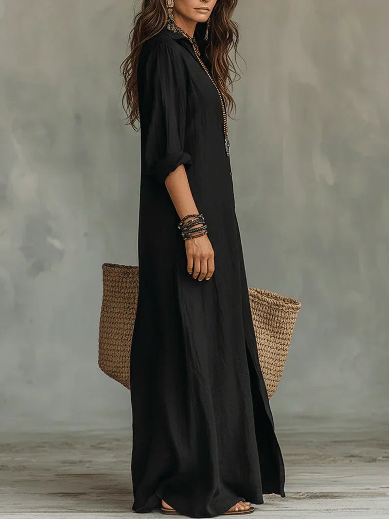 WILLOW | Enkel maxiklänning - Ebora Store
