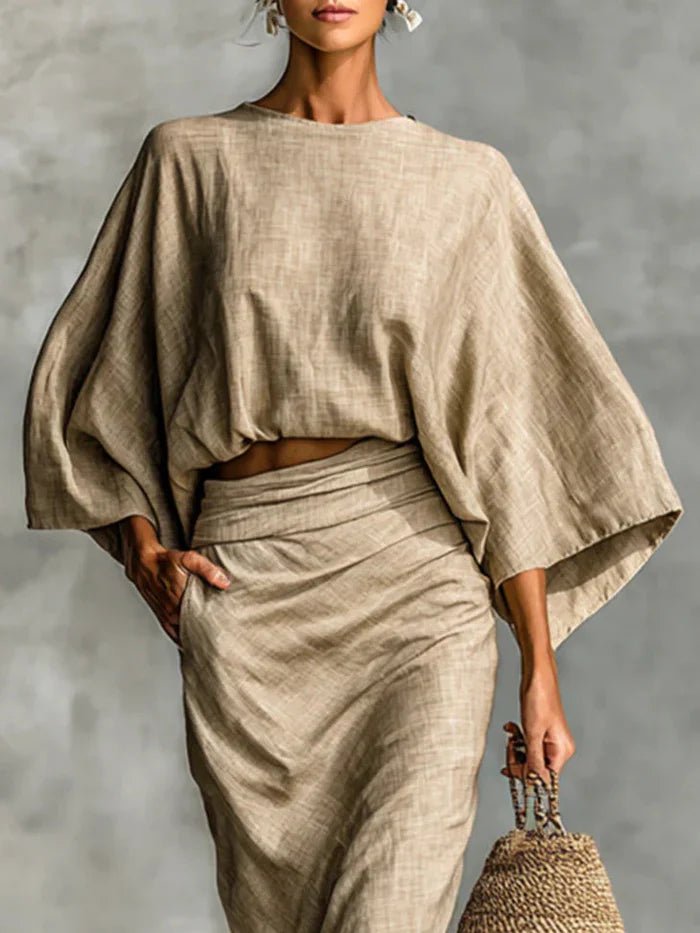 Julia™ | Conjunto de 2 piezas con falda - Ebora Store