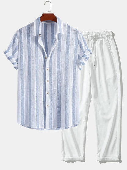 SANREMO Conjunto de Lino - Ebora Store