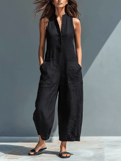 Claudia | Mono minimalista de lino - Ebora Store
