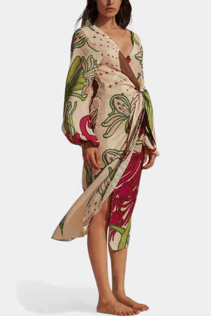 Fana | Vestido Floral - Ebora Store