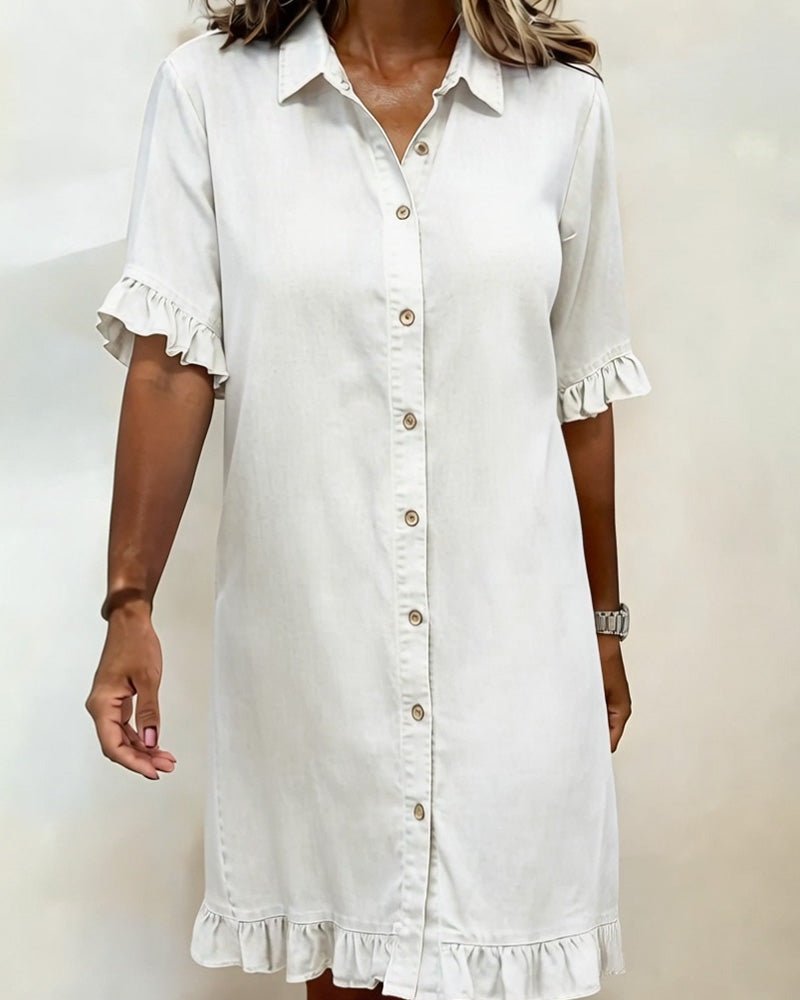 Clara - Cómodo vestido vaquero - Ebora Store