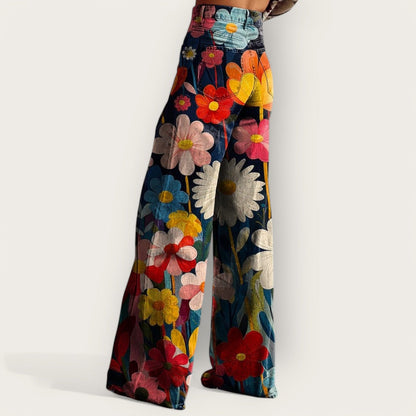 Pantalones Campana Spring Bloom ( 2x1 )