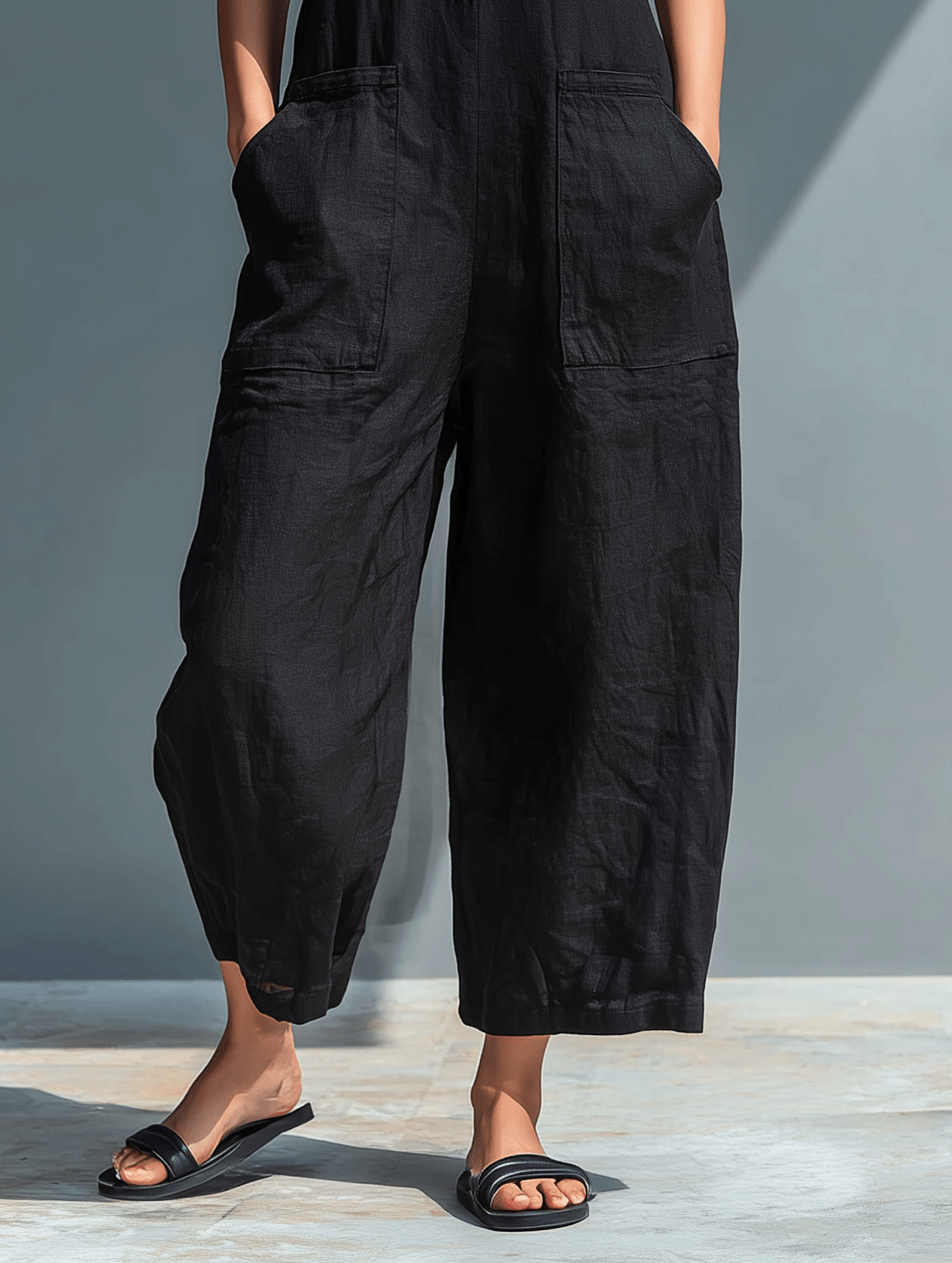 Claudia | Mono minimalista de lino - Ebora Store