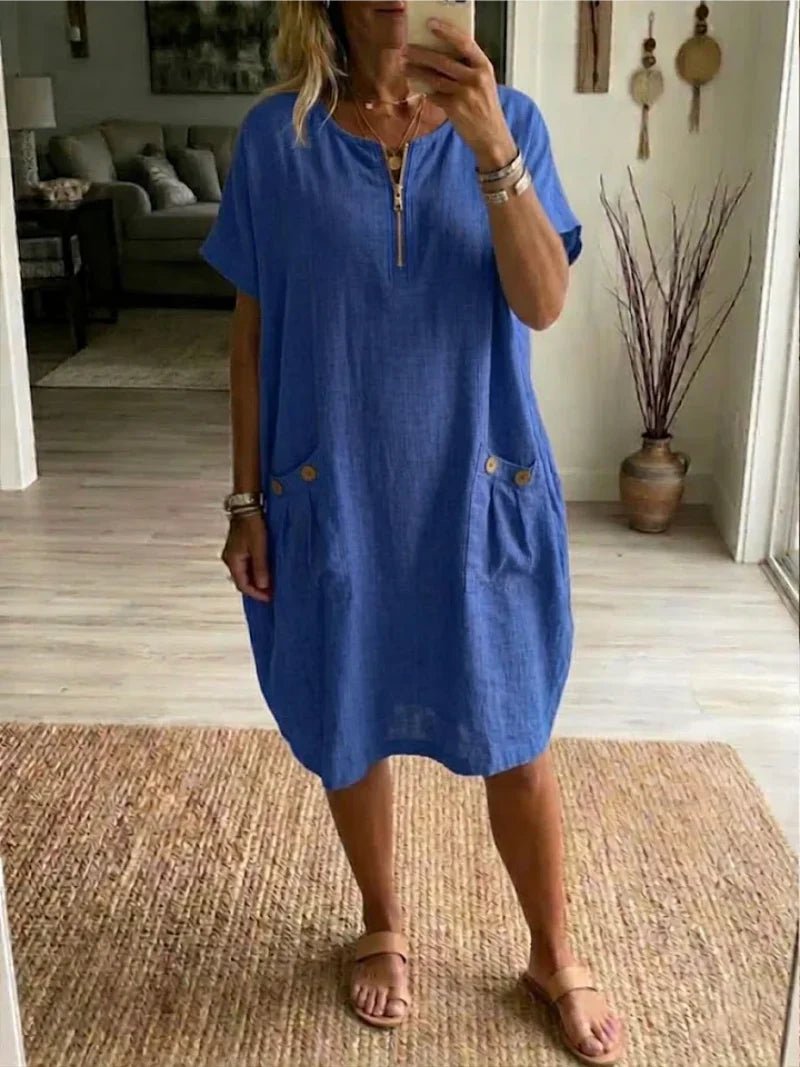 Teresa | Vestido con cremallera - Ebora Store