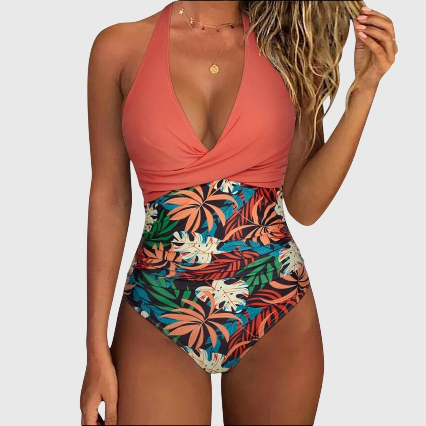 Florencia - Traje de baño elegante para mujeres con escote en V - Ebora Store