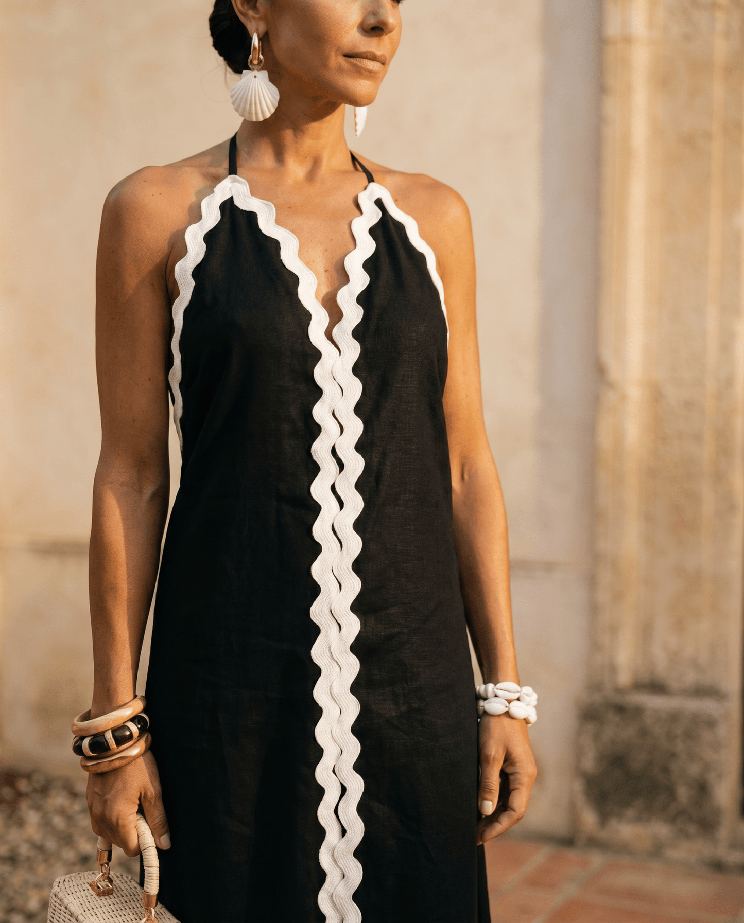 Malina™ | Vestido Largo Versátil - Ebora Store