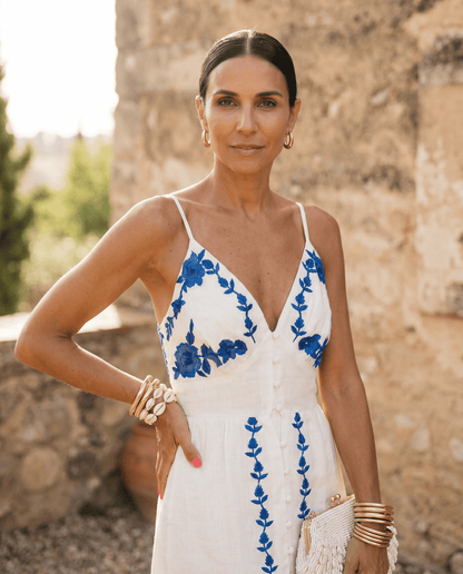 Gardenia | Vestido de invitada de boda para mujer - Ebora Store