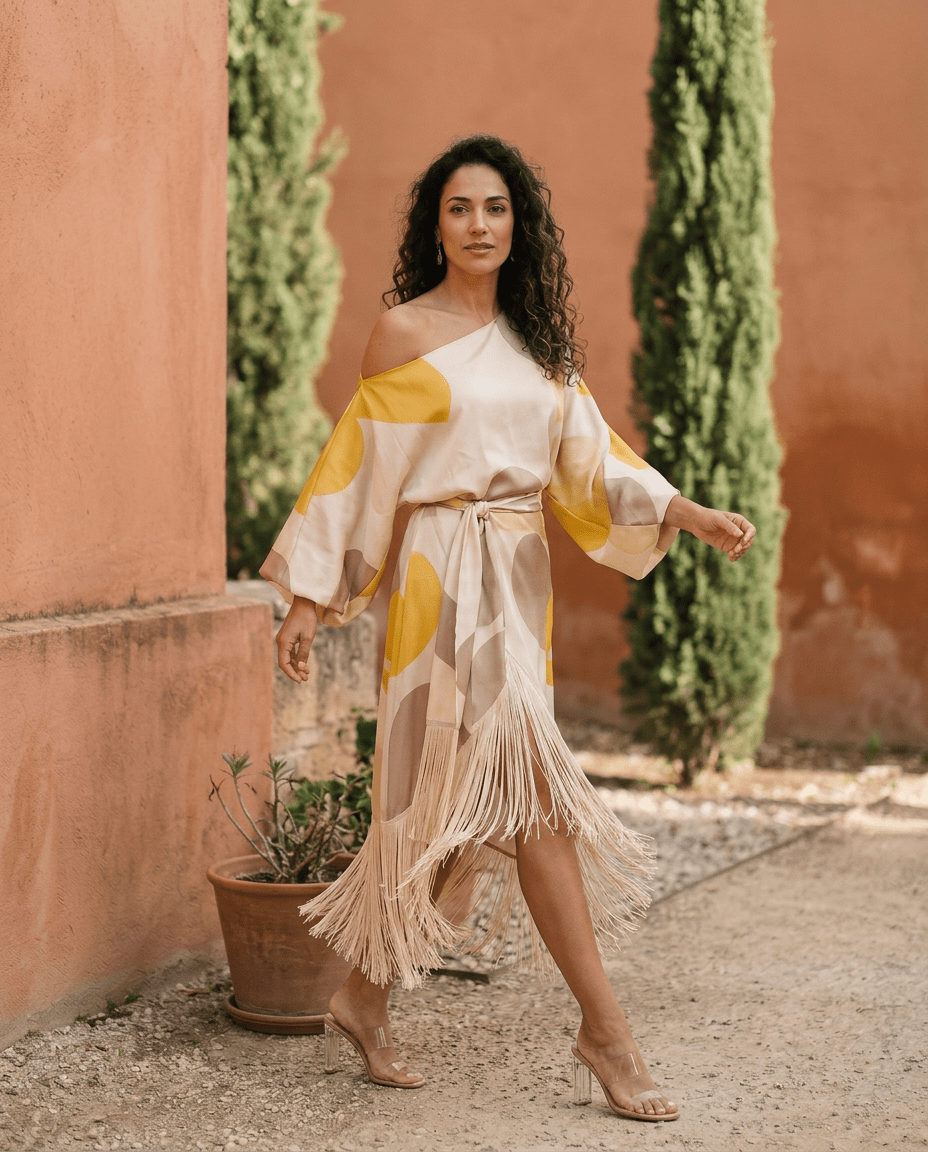 Daniela | Conjunto dos piezas con flecos - Ebora Store