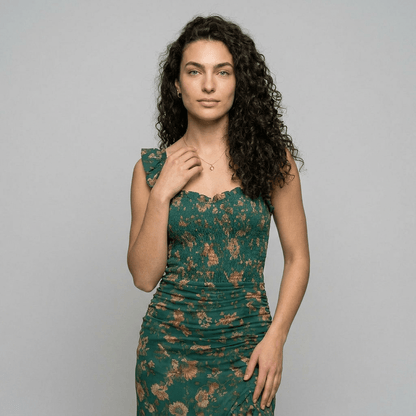 Alba | Vestido largo elegante con abertura - Ebora Store