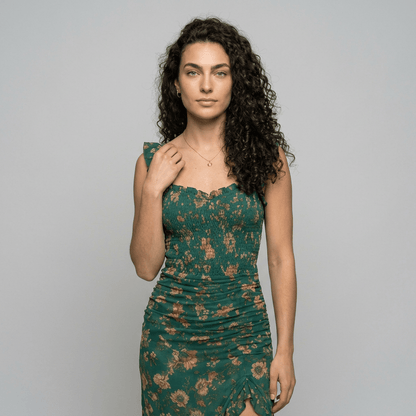 Alba | Vestido largo elegante con abertura - Ebora Store