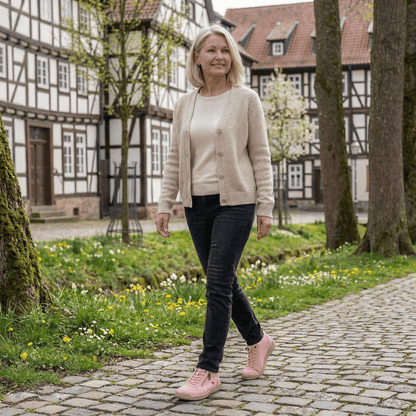 Mila – Zapatillas ligeras con cremallera y soporte ergonómico - Ebora Store