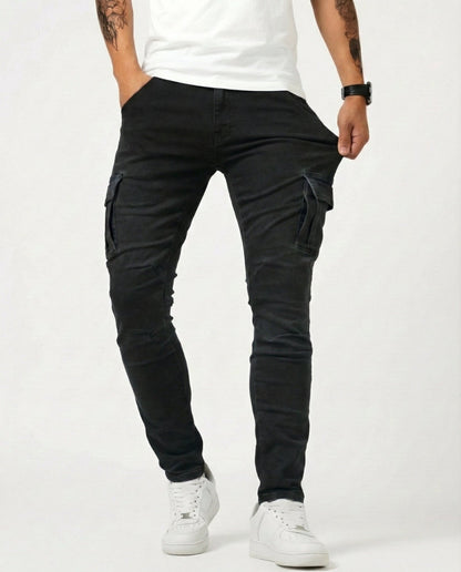Pantalón Cargo Elástico - Ebora Store