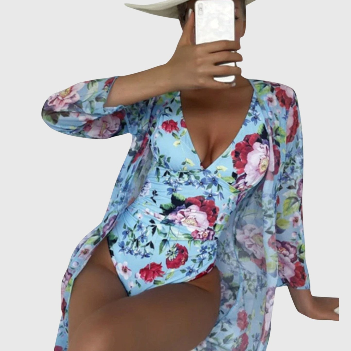 Linnea - Conjunto de Traje de Baño de Verano - Ebora Store