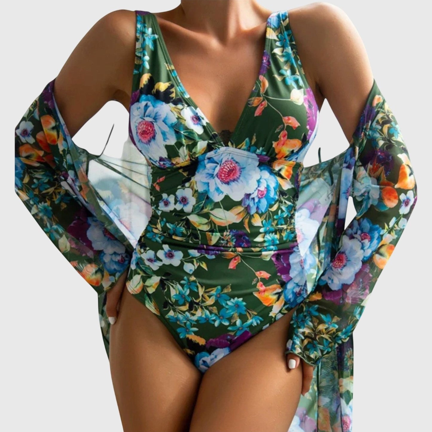 Linnea - Conjunto de Traje de Baño de Verano - Ebora Store