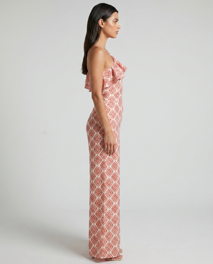 Jimena | Mono de estampado geométrico primaveral