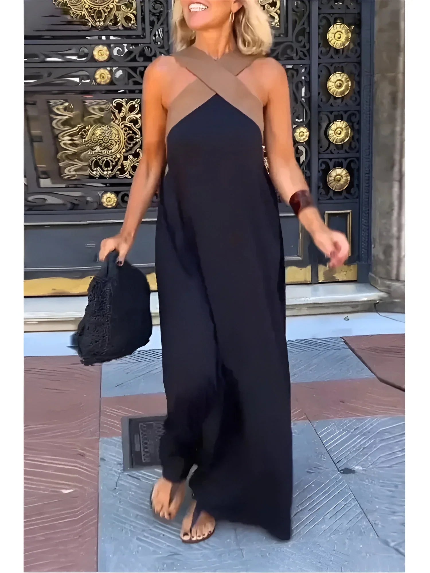 DELFINA | VESTIDO DE CORTE CRUZADO - Ebora Store