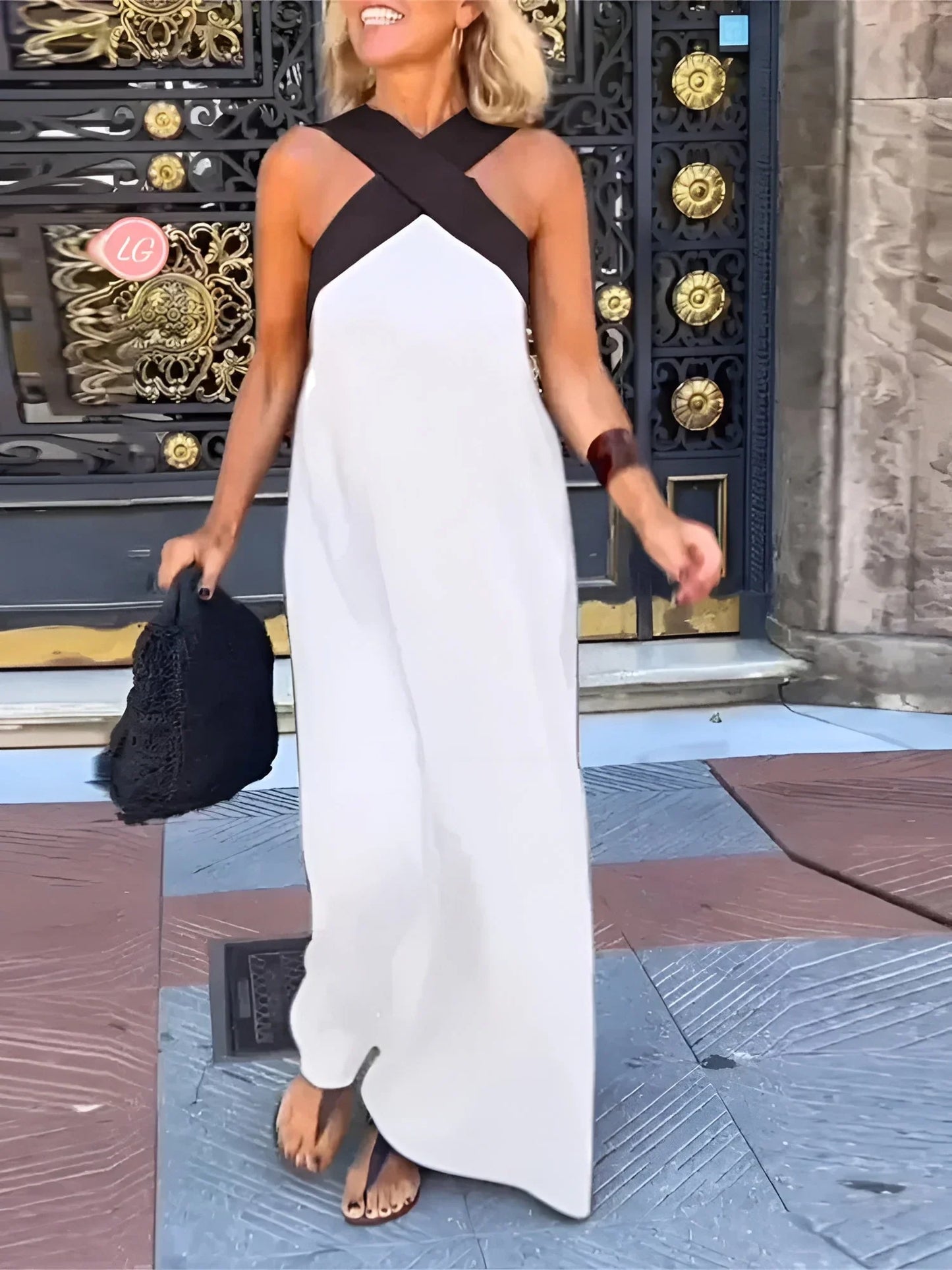 DELFINA | VESTIDO DE CORTE CRUZADO - Ebora Store