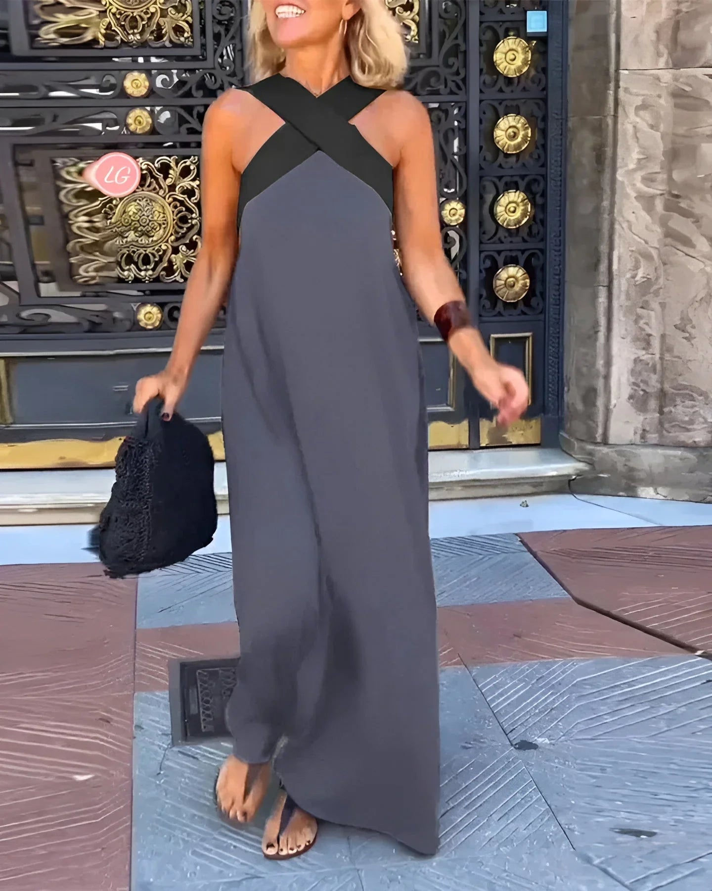 DELFINA | VESTIDO DE CORTE CRUZADO - Ebora Store