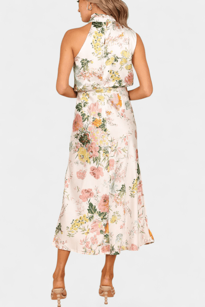 Lisa | Maxi Floral Halter - Ebora Store