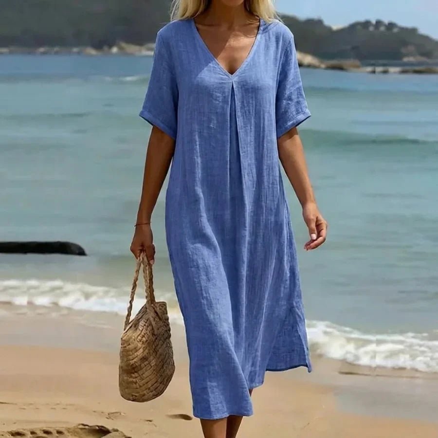 Carolina | Vestido largo holgado - Ebora Store