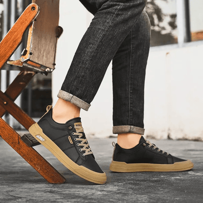 HARRINGTON™ | Klassiska lädersneakers