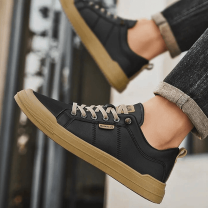HARRINGTON™ | Klassiska lädersneakers