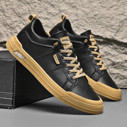 HARRINGTON™ | Klassiska lädersneakers