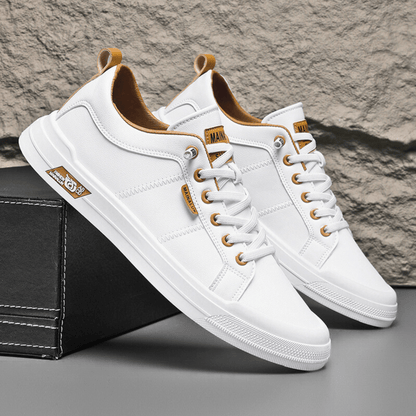 HARRINGTON™ | Klassiska lädersneakers
