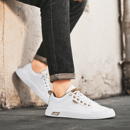 HARRINGTON™ | Klassiska lädersneakers