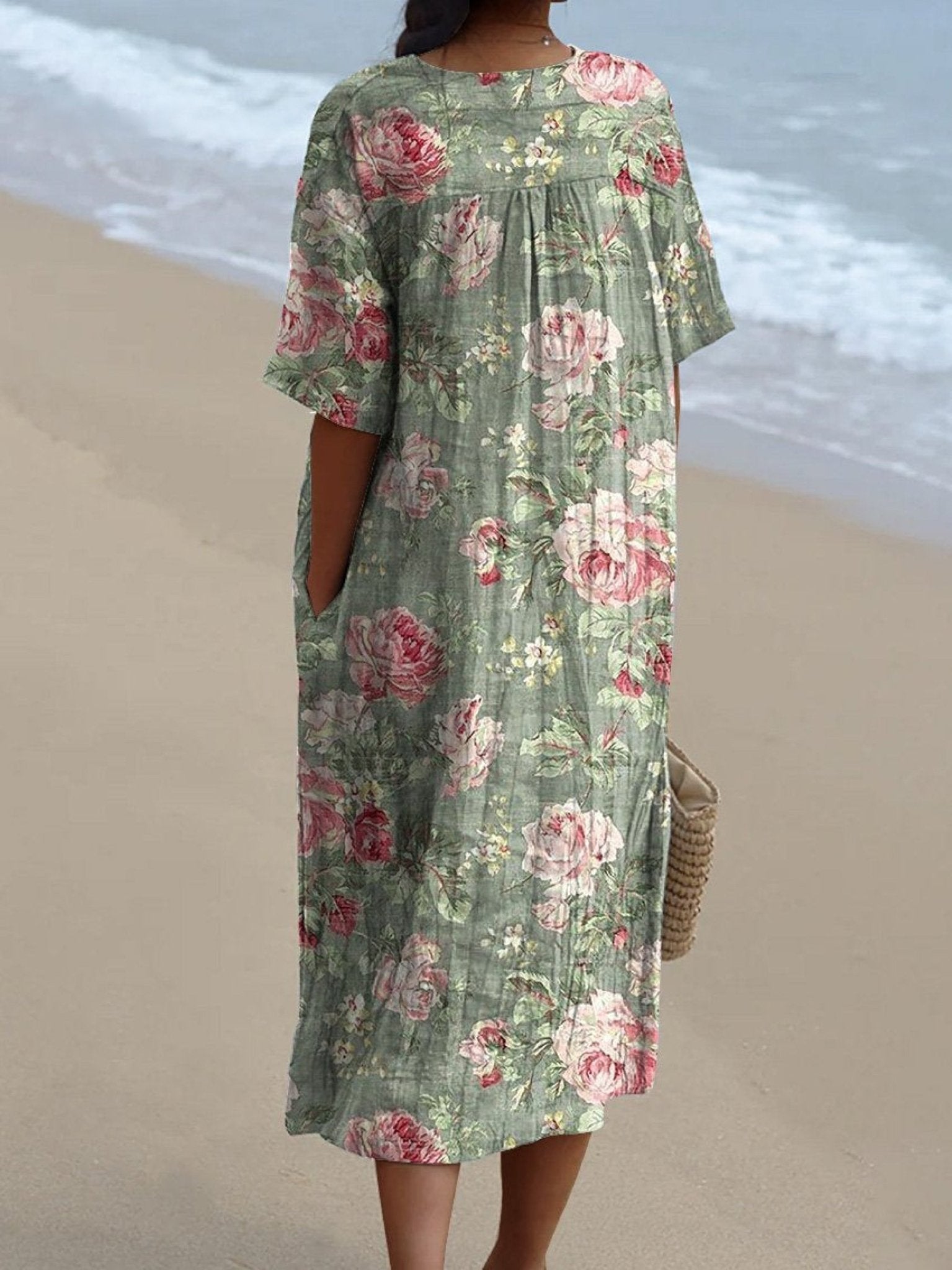Lina | Vestido de Flores Vintage - Ebora Store