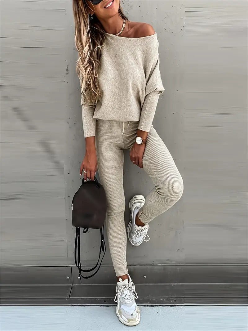 Conjunto Ribbed Knit - Ebora Store