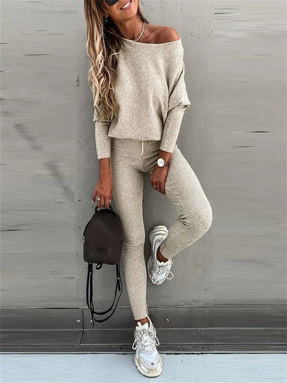 Conjunto Ribbed Knit - Ebora Store