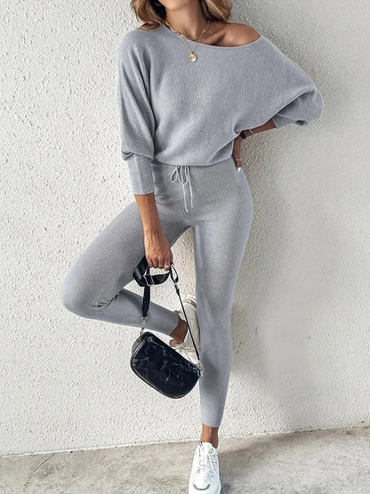 Conjunto Ribbed Knit - Ebora Store